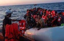 New born missing in a migrants' shipwreck