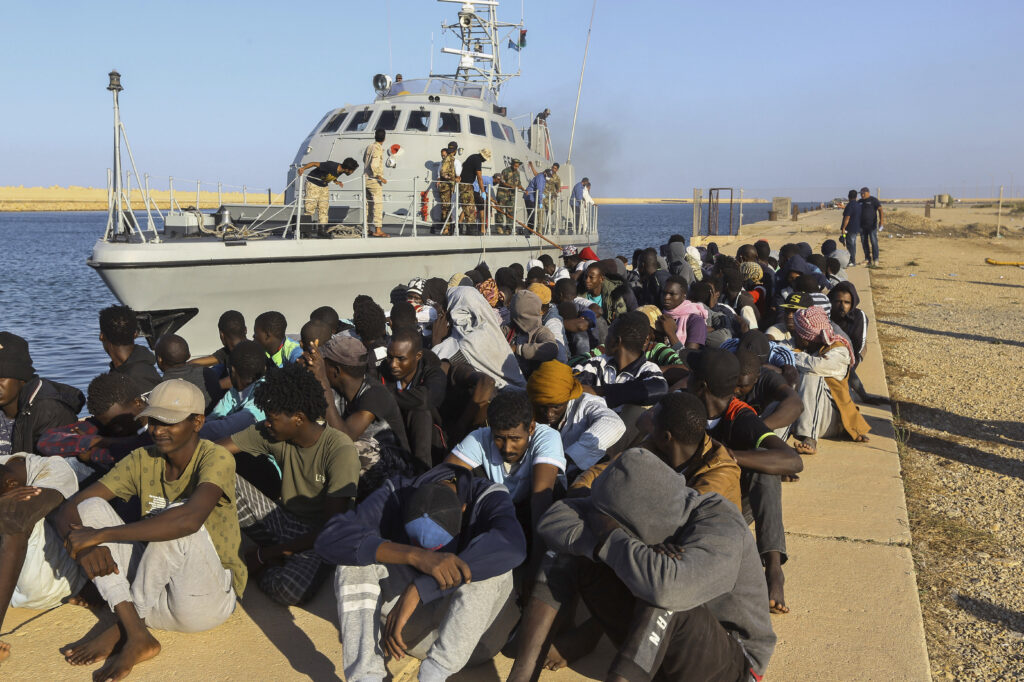 17,190 illegal migrants rescued and returned to Libya in 2023