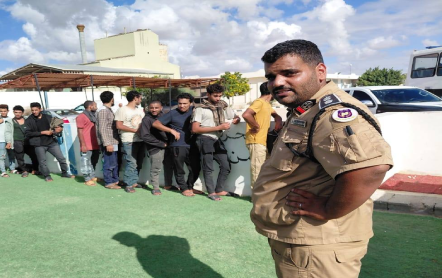 The deportation of 118 Egyptian illegal migrants